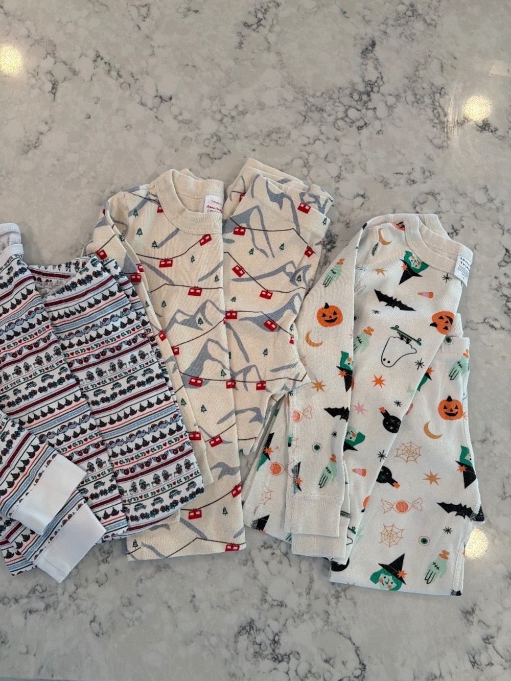Set of 3 Festive Holiday Pajamas